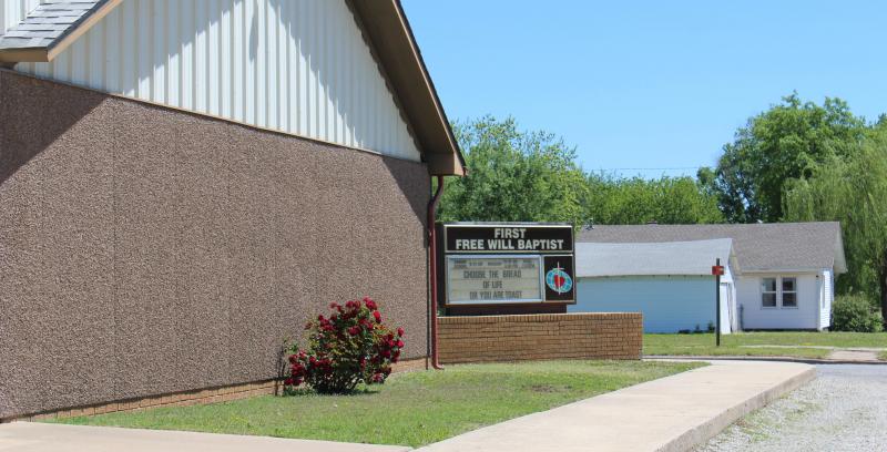 Church Front Sign